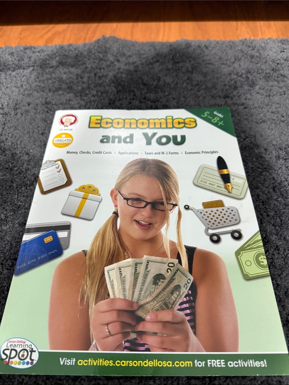 Economics and You Workbook - Green and White Cover